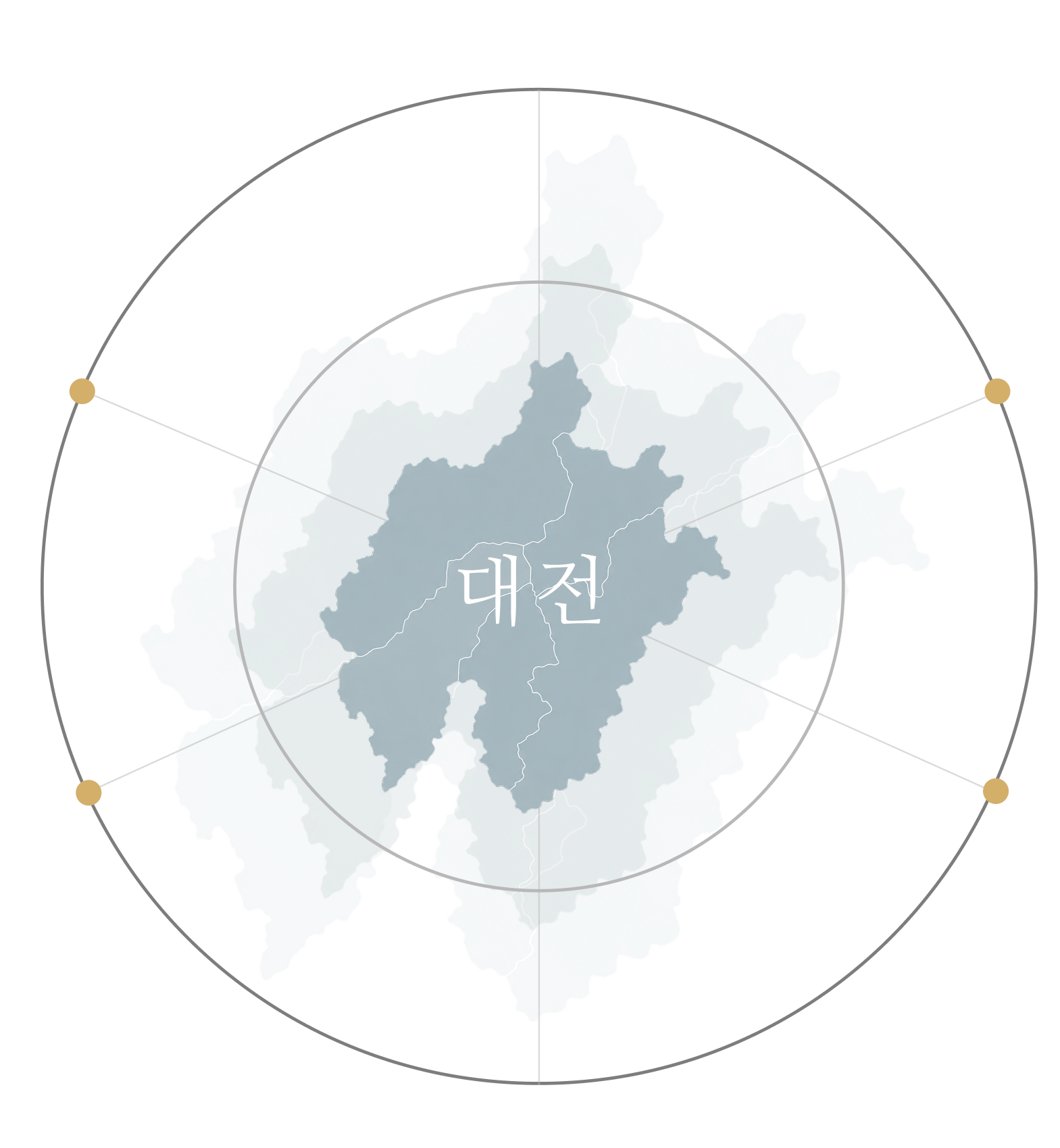 대전 지도 중심의 지역전속 법률사무소